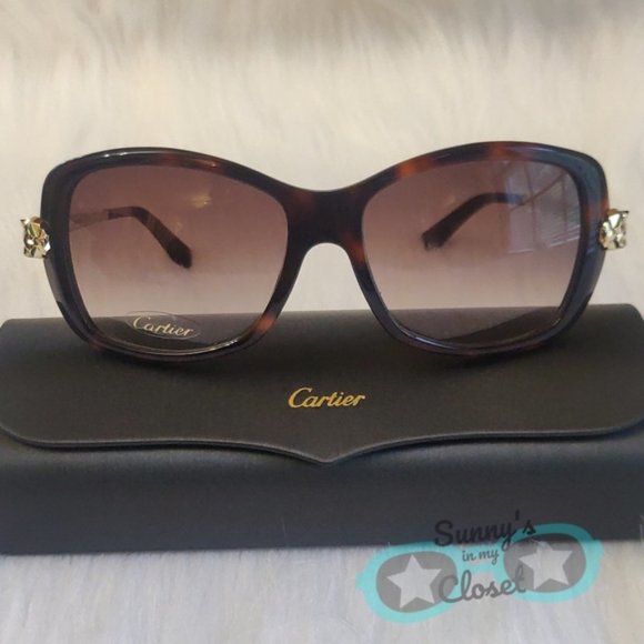 Cartier Havana Sunglasses    CT0066s Stunning